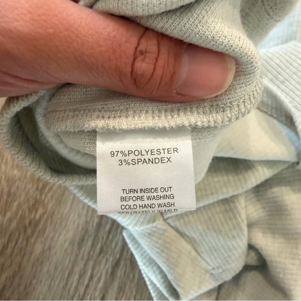 SABO Australia ribbed Milena Playsuit beige sz XS - Picture 7 of 7